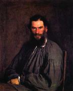 Ivan Kramskoi Leo Tolstoy Spain oil painting artist